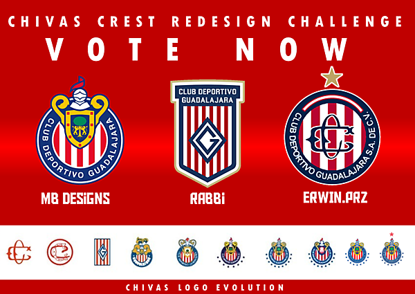 VOTE FOR THE BEST! - CHIVAS CREST REDESIGN CHALLENGE