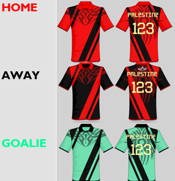 Palestine (H, A & GK)