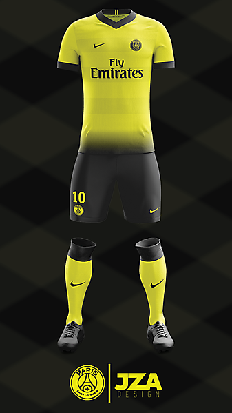 PSG Yellow Kit