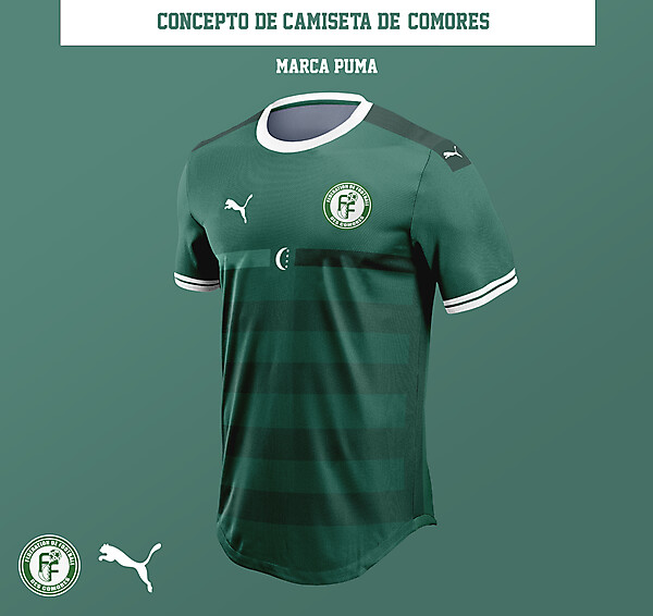 Camiseta de Comoros