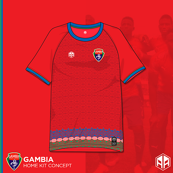 Gambia home kit concept