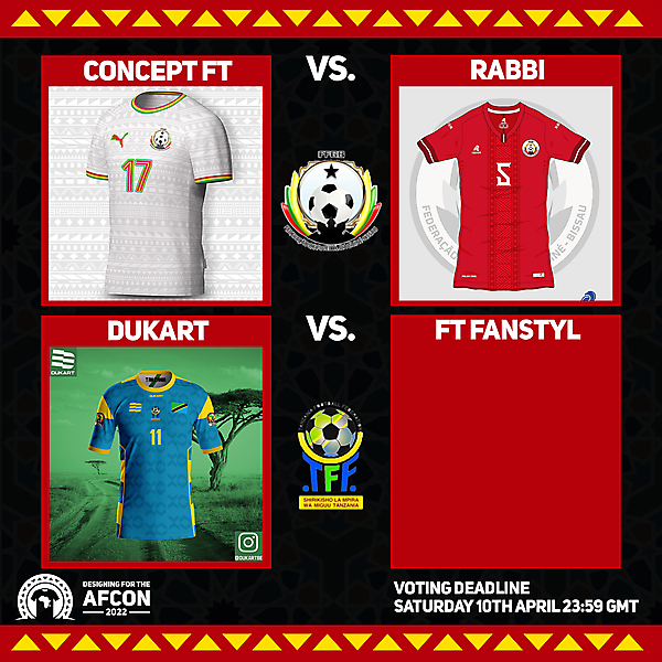 Group B Matchweek 2 Voting