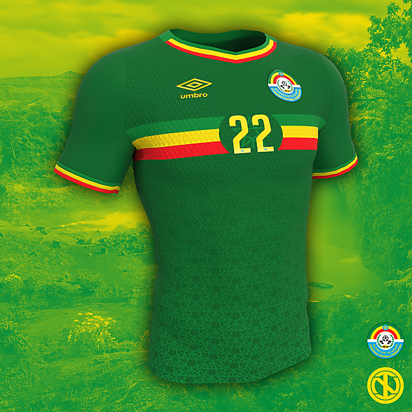 Ethiopia | AFCON 2022 Home Kit Concept