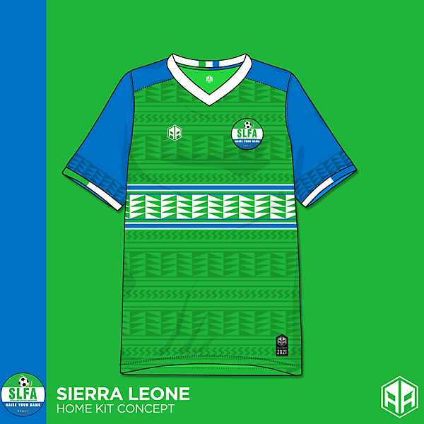 Sierra Leone home kit concept.