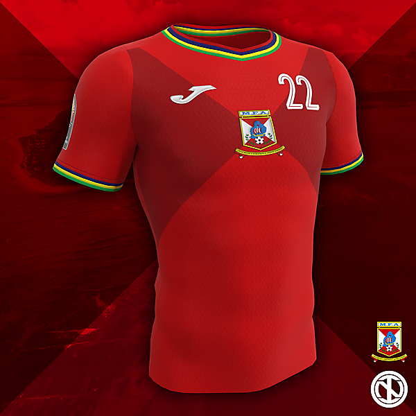 Mauritius | AFCON 2022 Home Kit Concept
