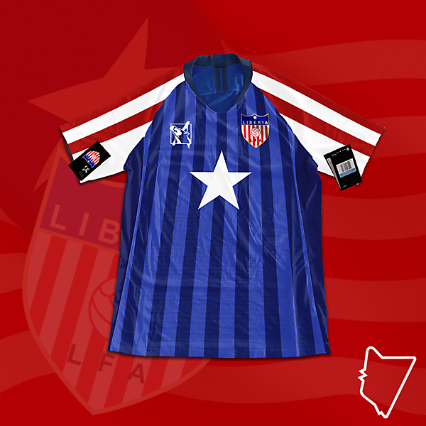 Liberia Away Concept Shirt - Riddesign