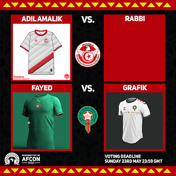 Quarter Finals Matches 1 Voting 