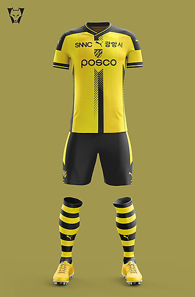 Jeonnam Dragons - Home kit