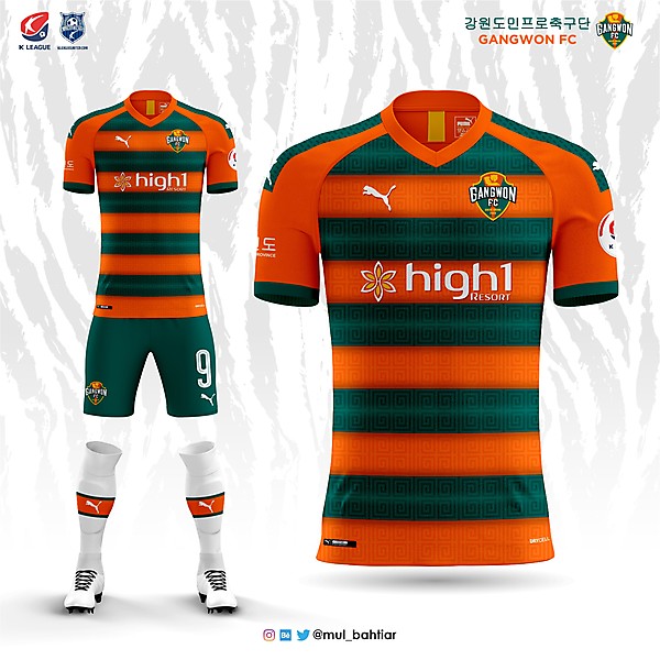 Gangwon FC Home Kit Concept