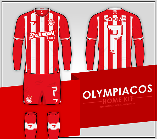 Olympiacos | Home Kit