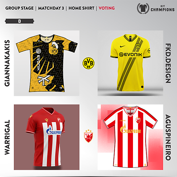 matchday 3 voting - group D