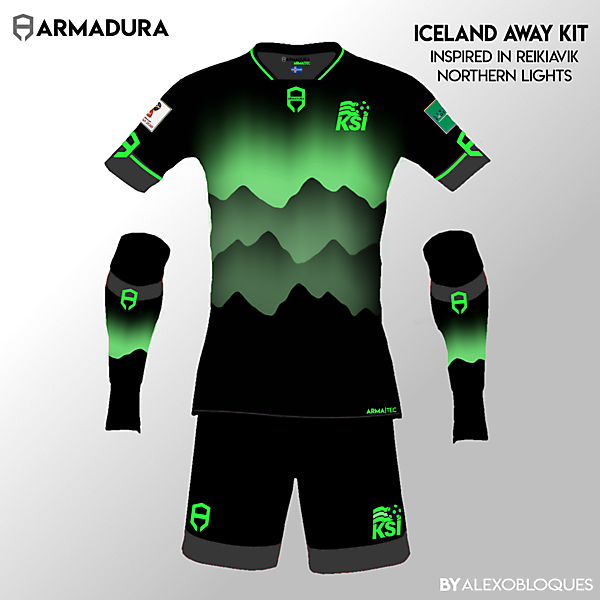 ICELAND AWAY KIT | ARMADURA