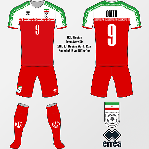 Iran Away Kit - RO16