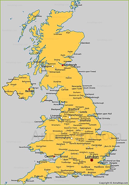 UK Map (for assistance)