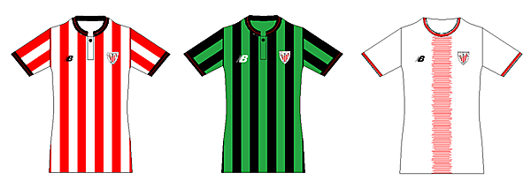 Bilbao Home, Away and Third 2017-18
