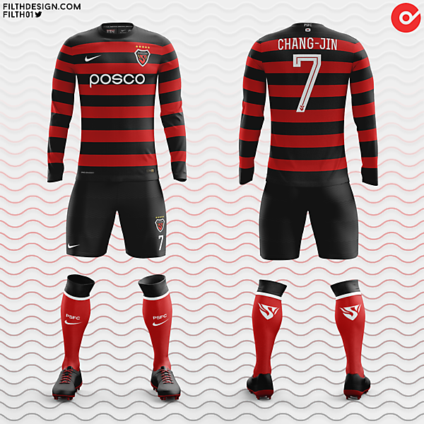 Pohang Steelers x Nike | Home Kit
