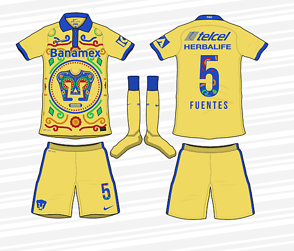 Pumas UNAM - Dia de los Muertos Special Kit