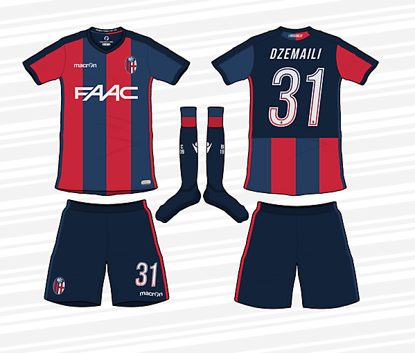KDC #3: Bologna FC 1909 Home Kit