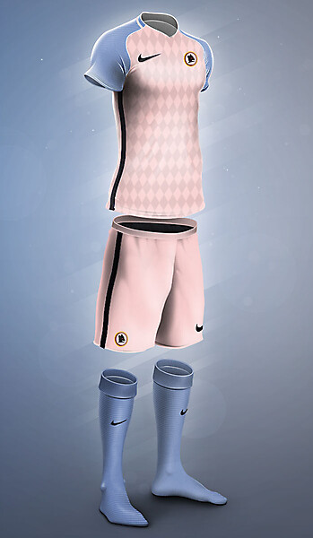 Nike AS Roma Away Pantone 