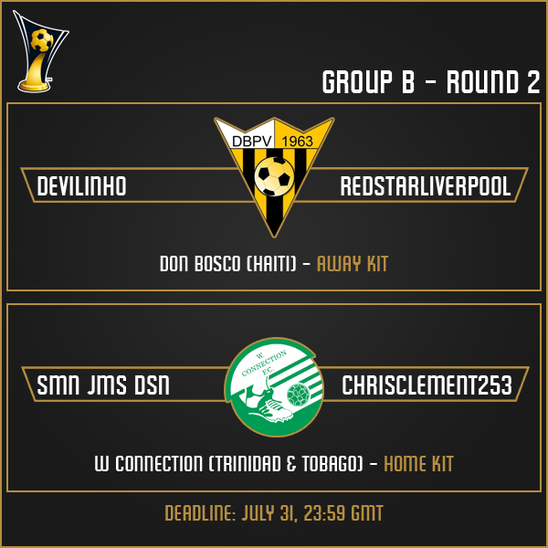 Group B - Week 2 Matches