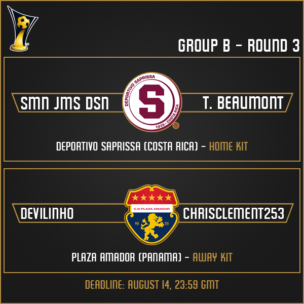 Group B - Week 3 Matches