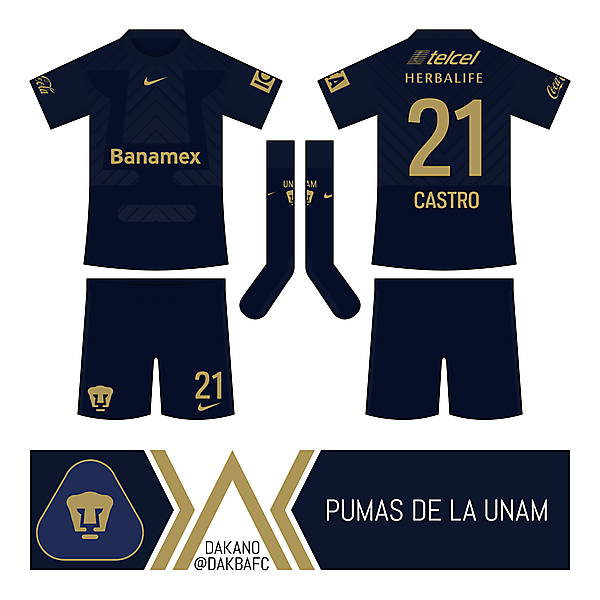 Pumas UNAM Away