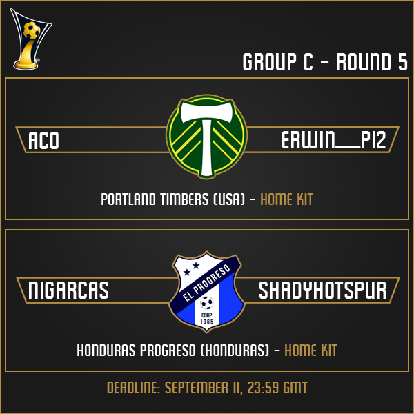 Group C - Week 5 Matches