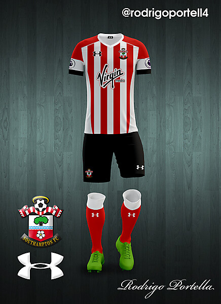 Southampton 2016-17 home kit concept