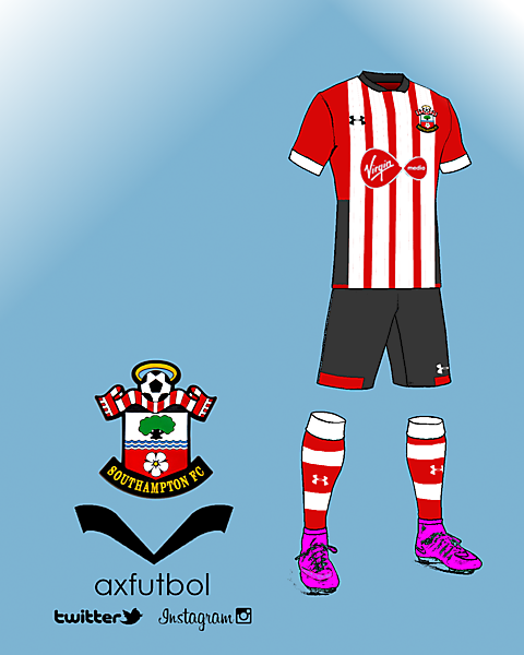 southampton fc under armour HOME