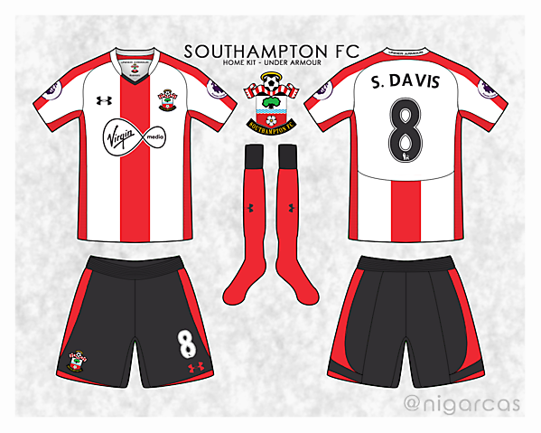 #saintsfc home kit