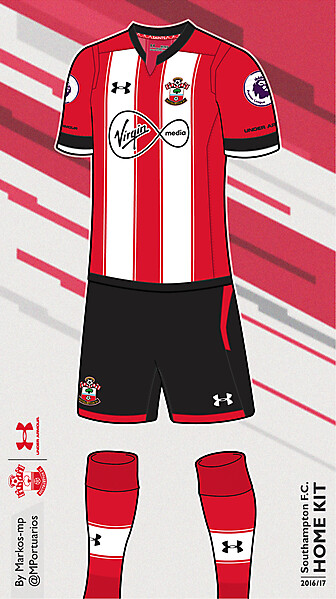 Southampton FC/Under Armour 16/17 (H)