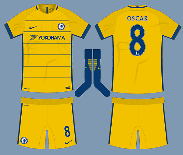 Chelsea 17-18 Nike Third Kit