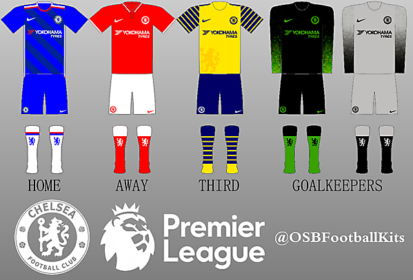 Chelsea Nike Kits