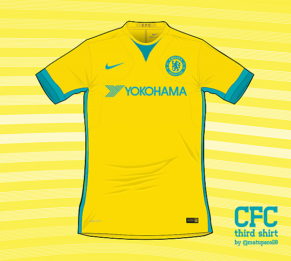 Chelsea FC third shirt by Nike
