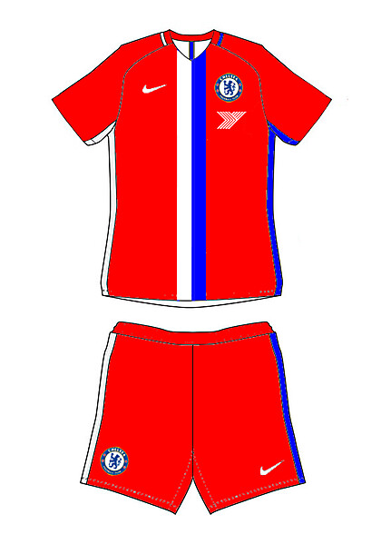 Chelsea Nike Away Idea 2017-18