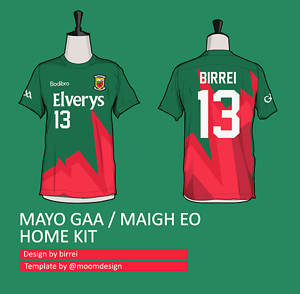 Mayo GAA home kit *PULSE TEAMWEAR*