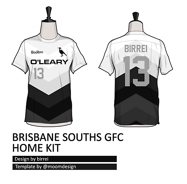 Brisbane Souths GFC home kit *V TEAMWEAR*