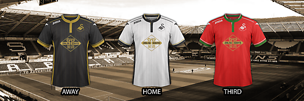 Swansea kits - Joma - 2016/2017