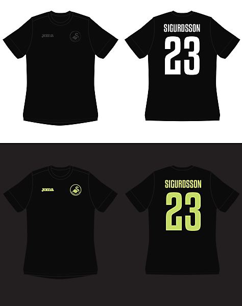 Swansea City AFC - Away shirt by Joma