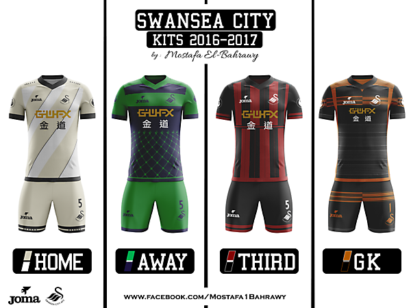Swansea City Kits