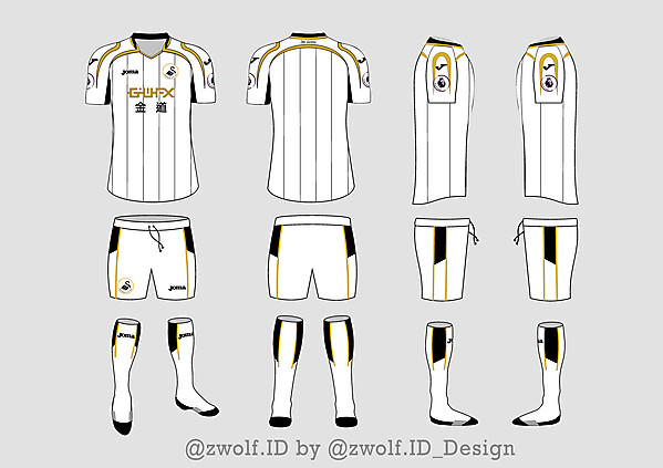 Joma Swansea City FC Home Full Kit