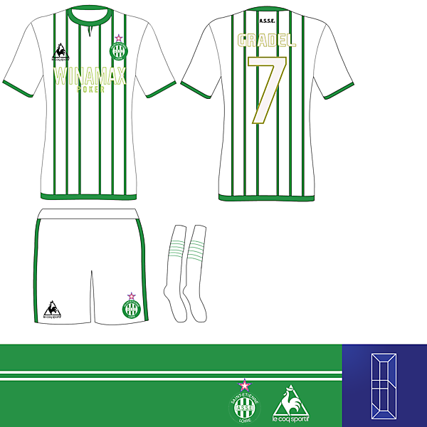 AS Saint Etienne - Away Kit