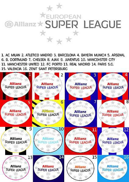 European Super League badges