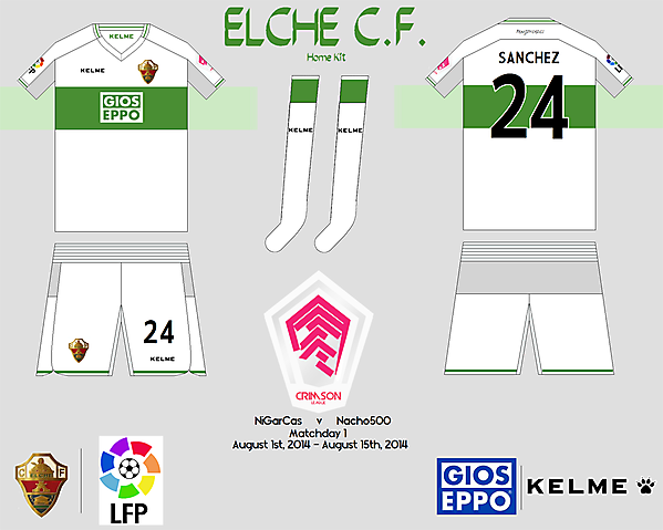 ELCHE C.F. - Crimson League - Matchday 1 