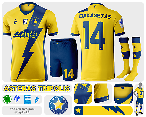 Asteras Tripolis - Azure League Matchday 2 ***with SPONSOR***
