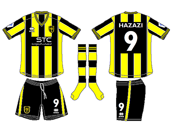 Al-Ittihad Home Kit - Azure League Matchday 3