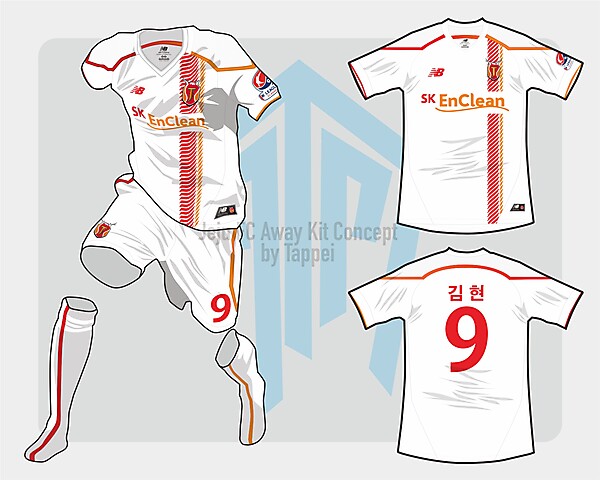 Jeju FC Away Kit Concept - Azure League Matchday 4