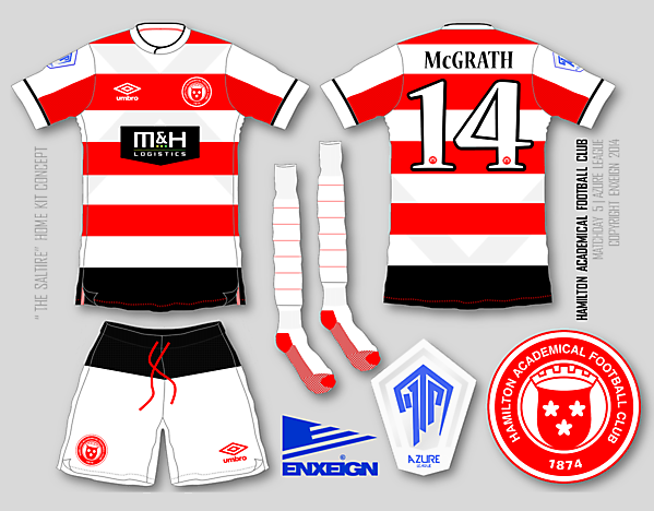 Hamilton Academical Home Kit
