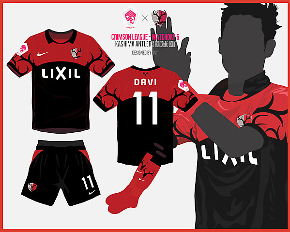Crimson League - Matchday 6 - KASHIMA ANTLERS HOME kit