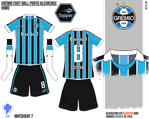 Grêmio Home - Azure League, Matchday 7